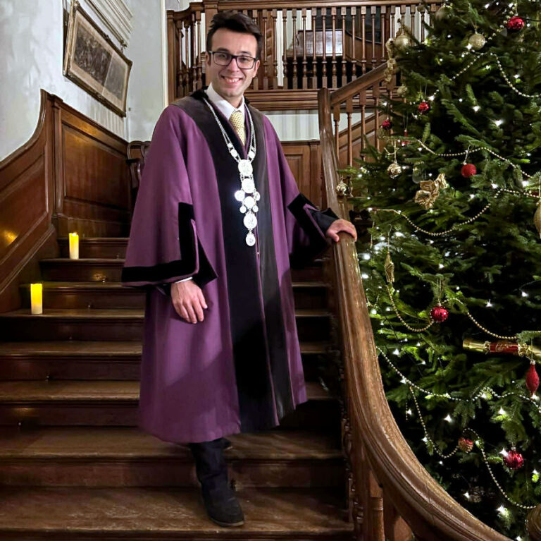  . Jason Collins, Town Reeve for 2025-26 . 